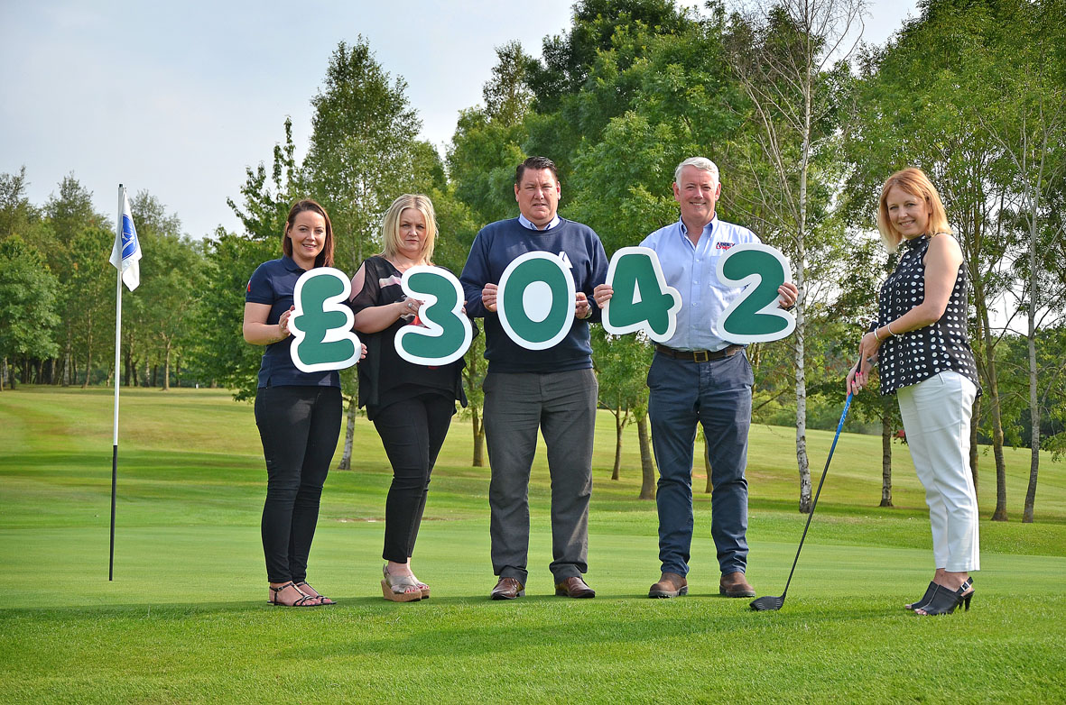 Redditch golfers hit £3,000 charity target The Redditch Standard