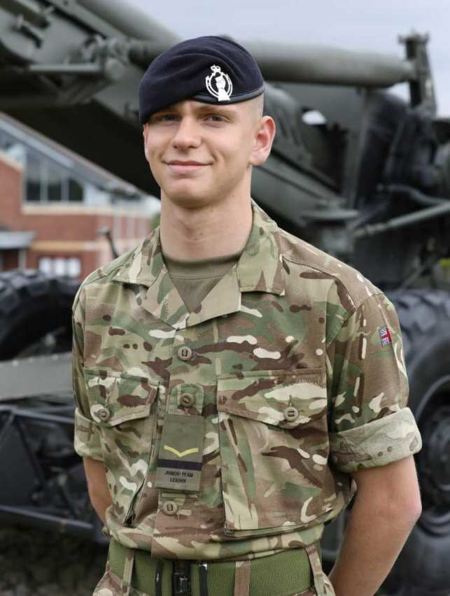 Delight as Redditch soldier Charlie marches on in his Army career - The ...