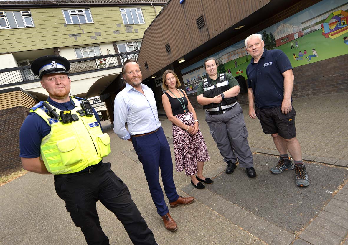 Community walkabout launches in Redditch to address neighbourhood fears